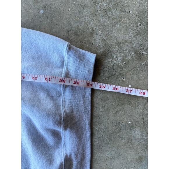 Vintage 90s 'Brittany' Dog Gray Sweatshirt Size Medium - Picture 6 of 7